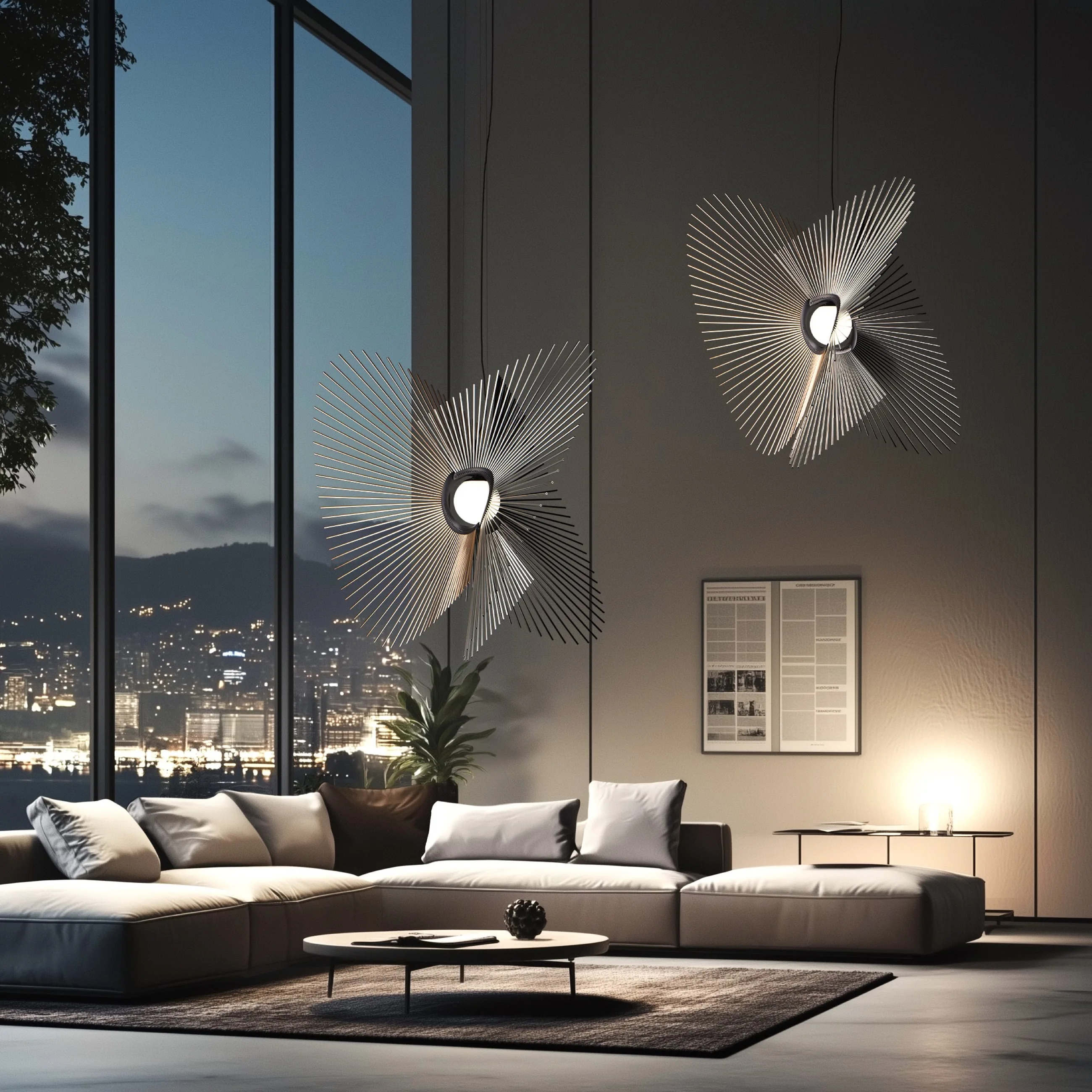 Aloura pendant light in an interior, photo 1