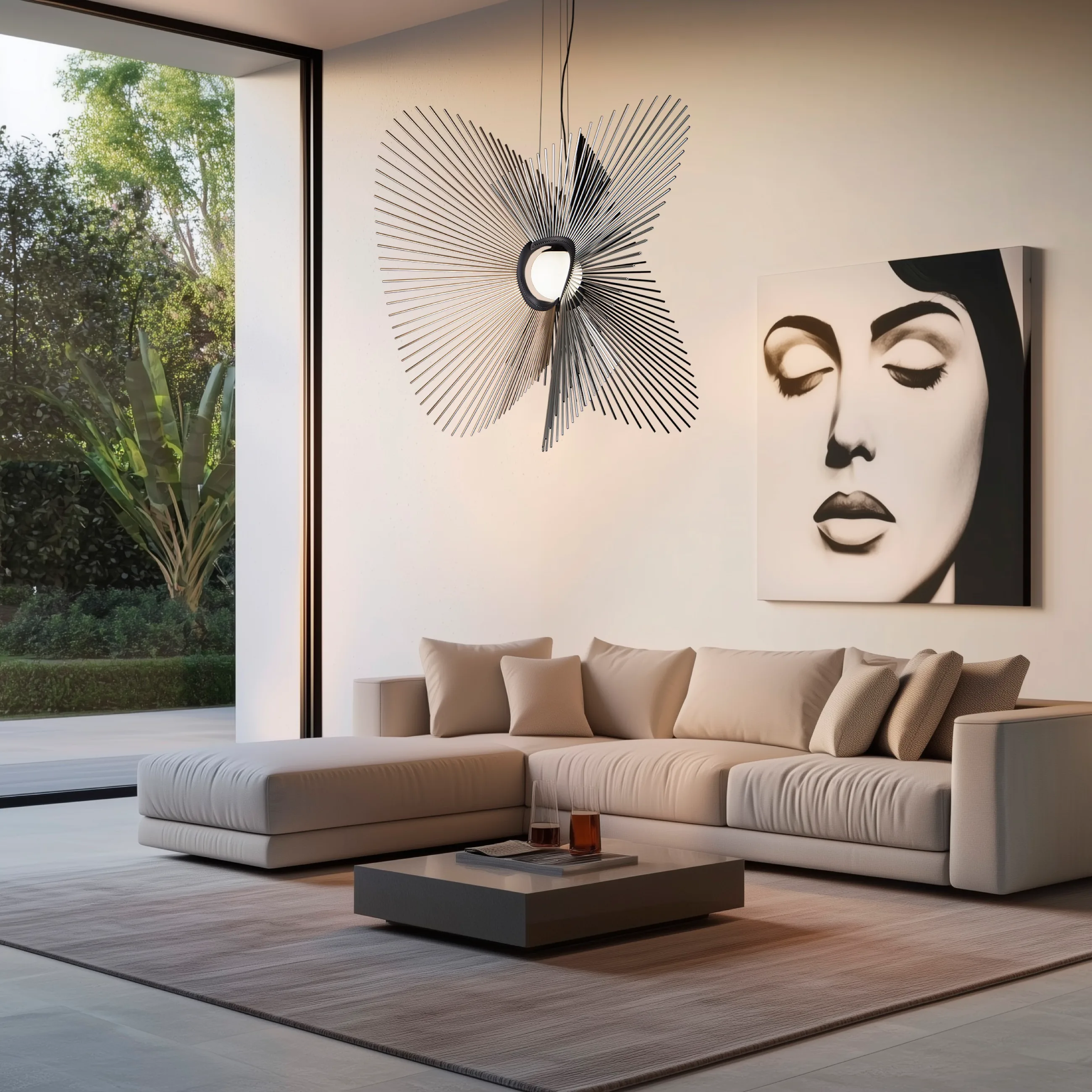 Aloura pendant light in an interior, photo 2