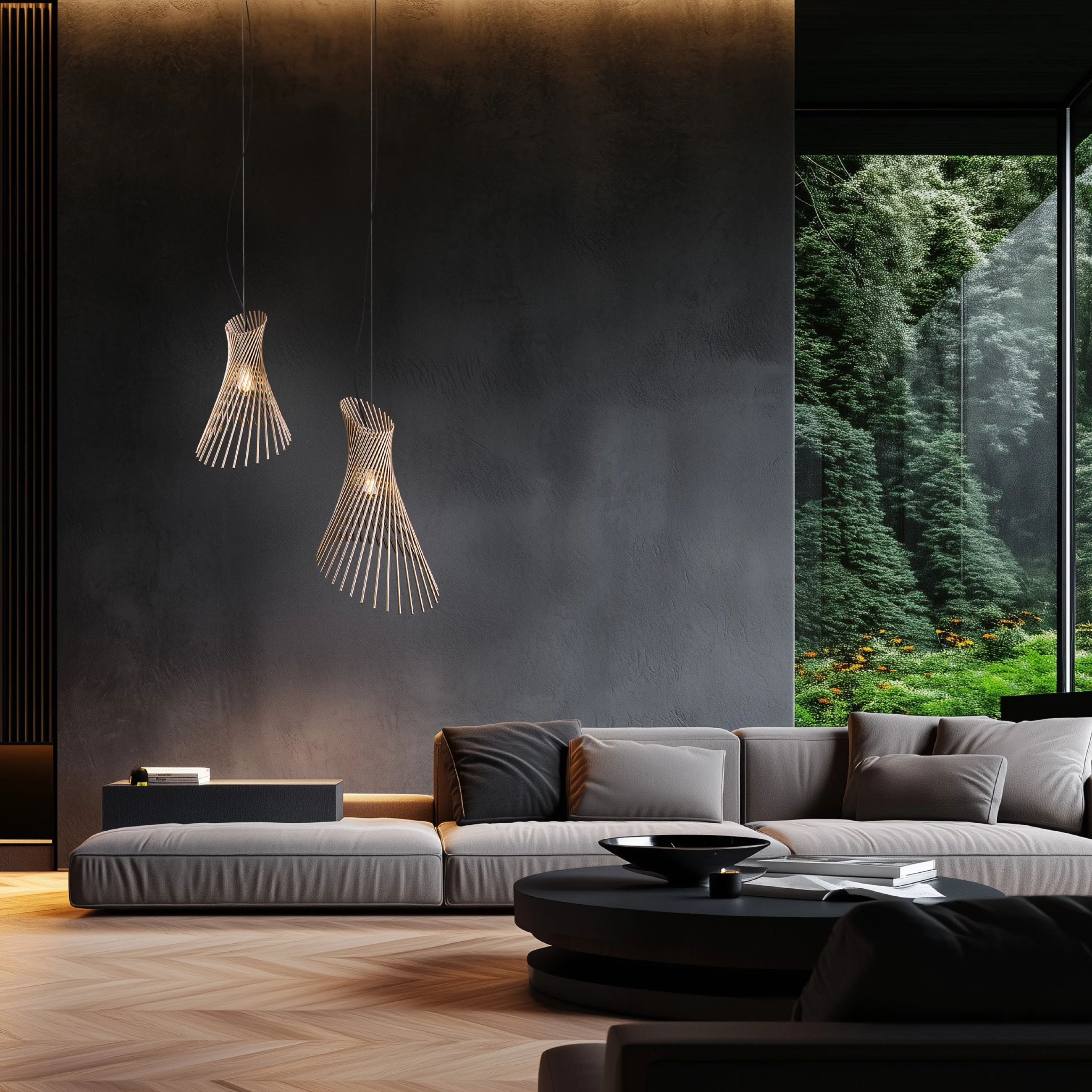 Diva pendant light in an interior, photo 1
