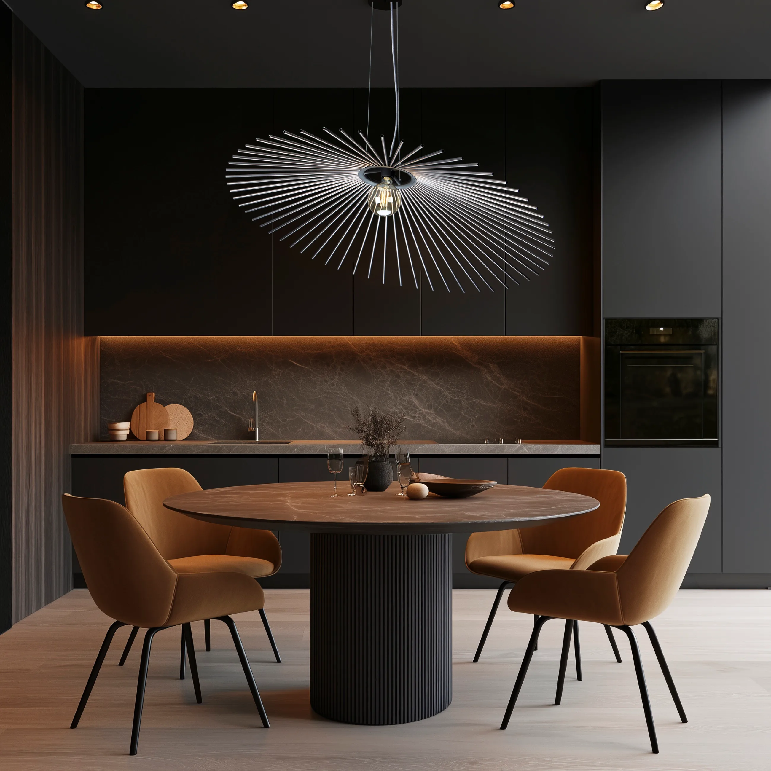 Galaxy pendant light in an interior, photo 1