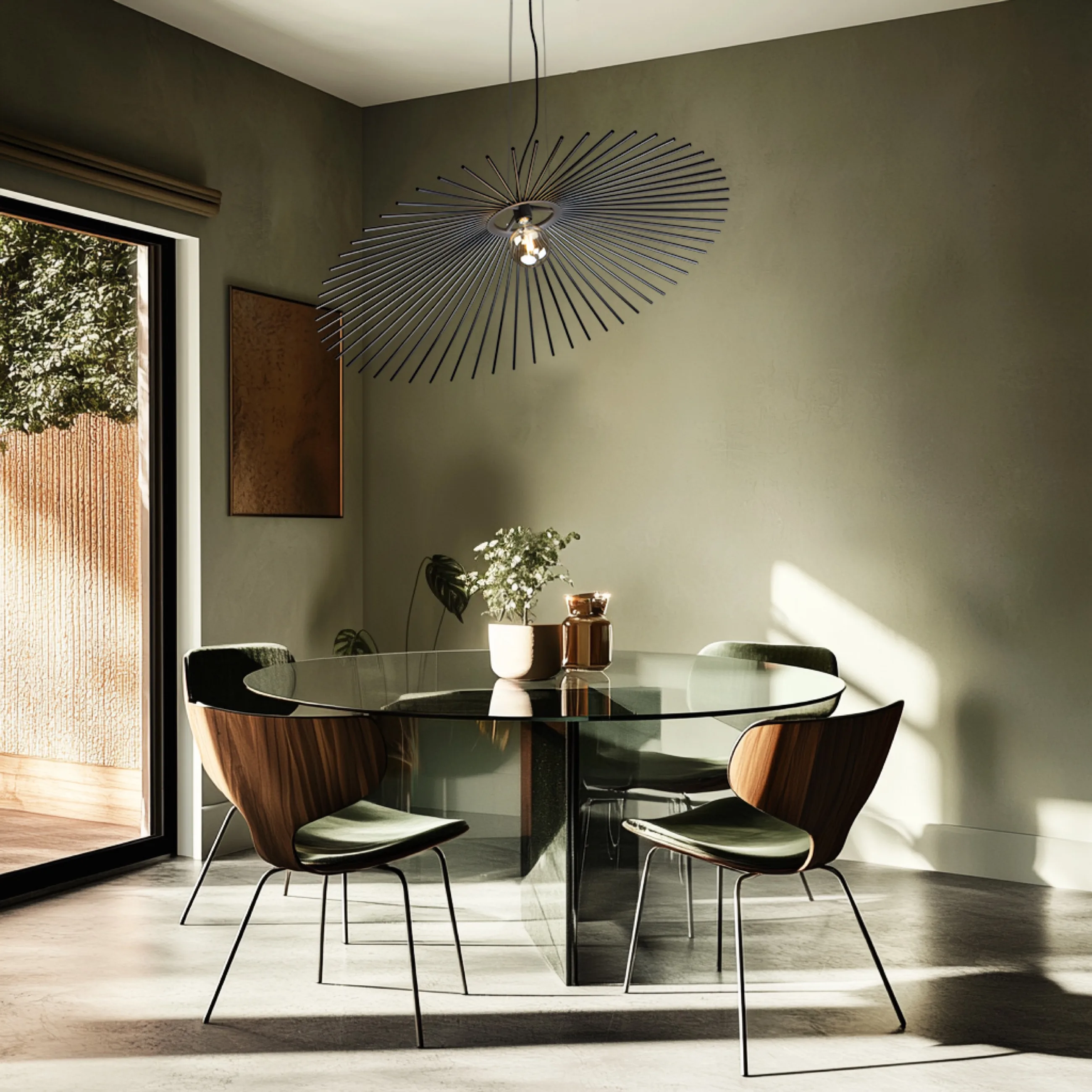 Galaxy pendant light in an interior, photo 2