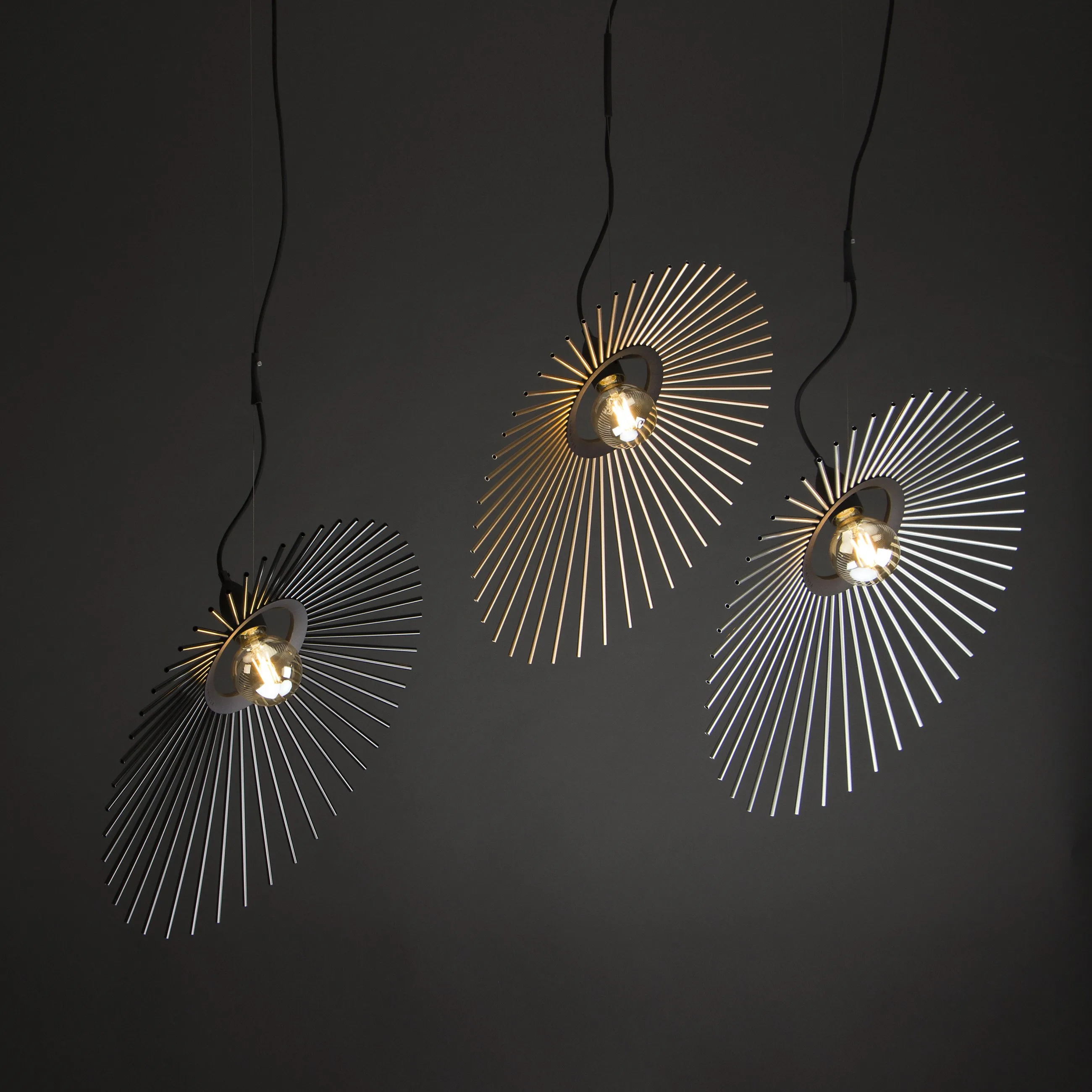 Galaxy pendant light, studio photo 2