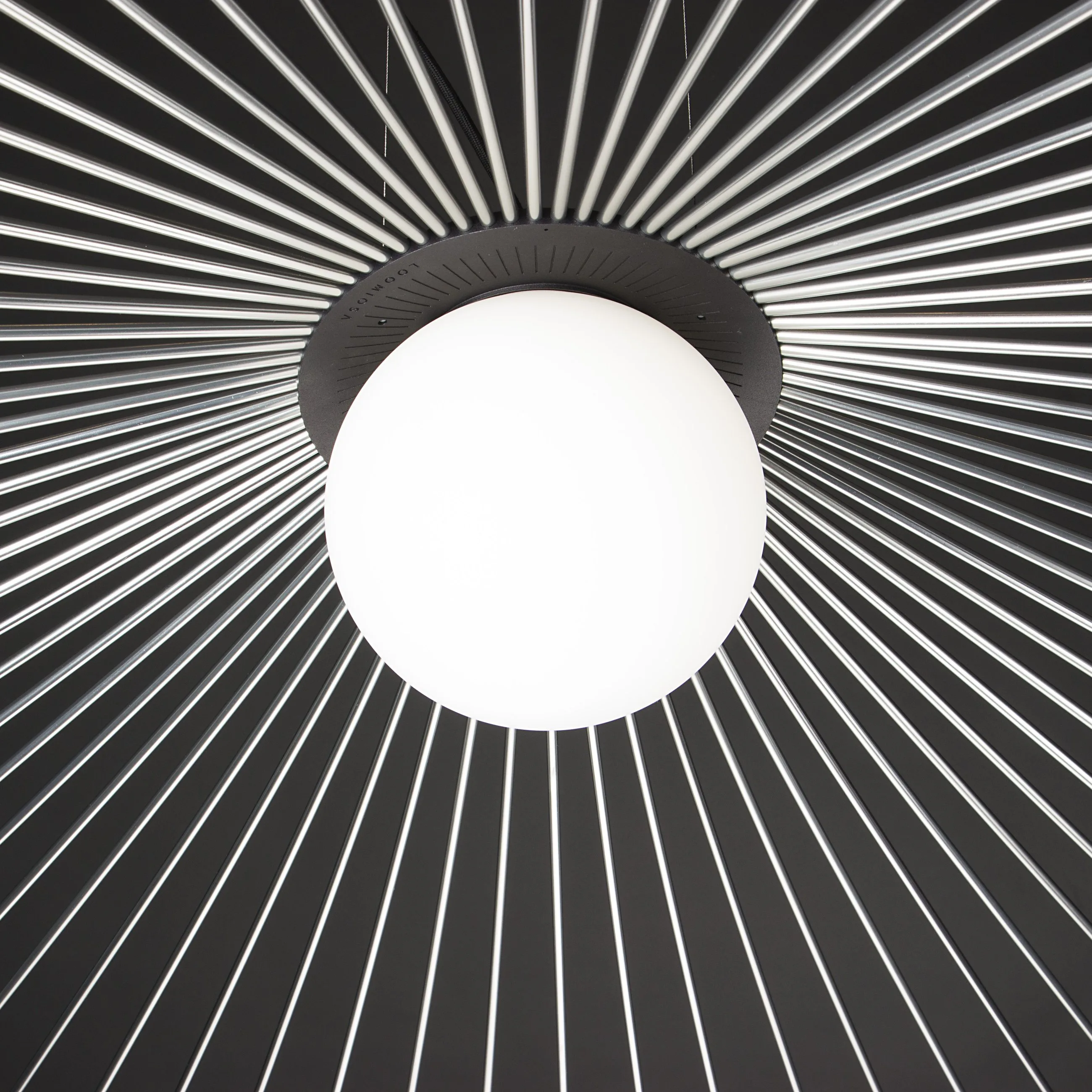 Galaxy pendant light, studio photo 3