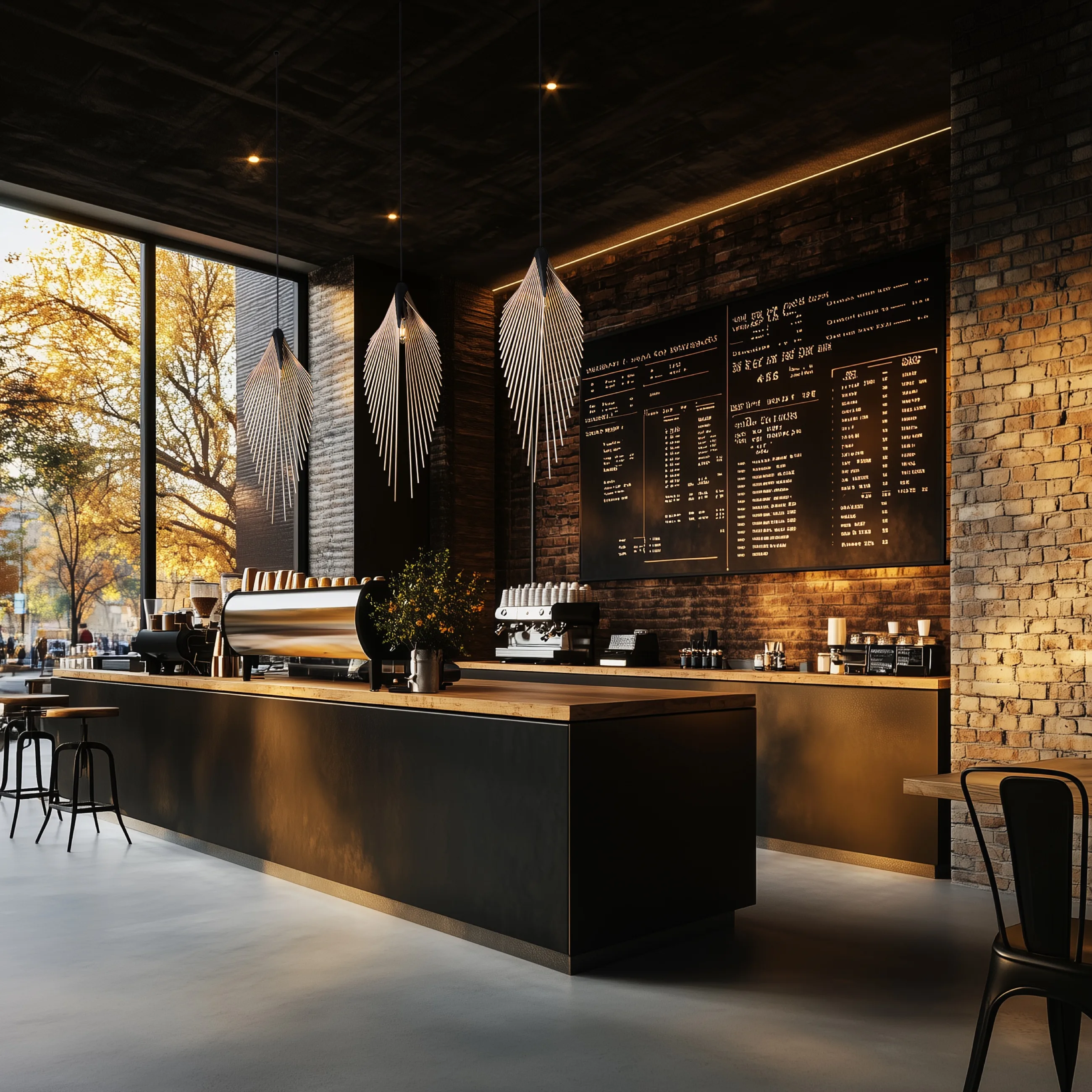 Leaf – Inspired by palm leaves in Asia. The silhouette reads differently from every angle. Best suited to rooms with height.