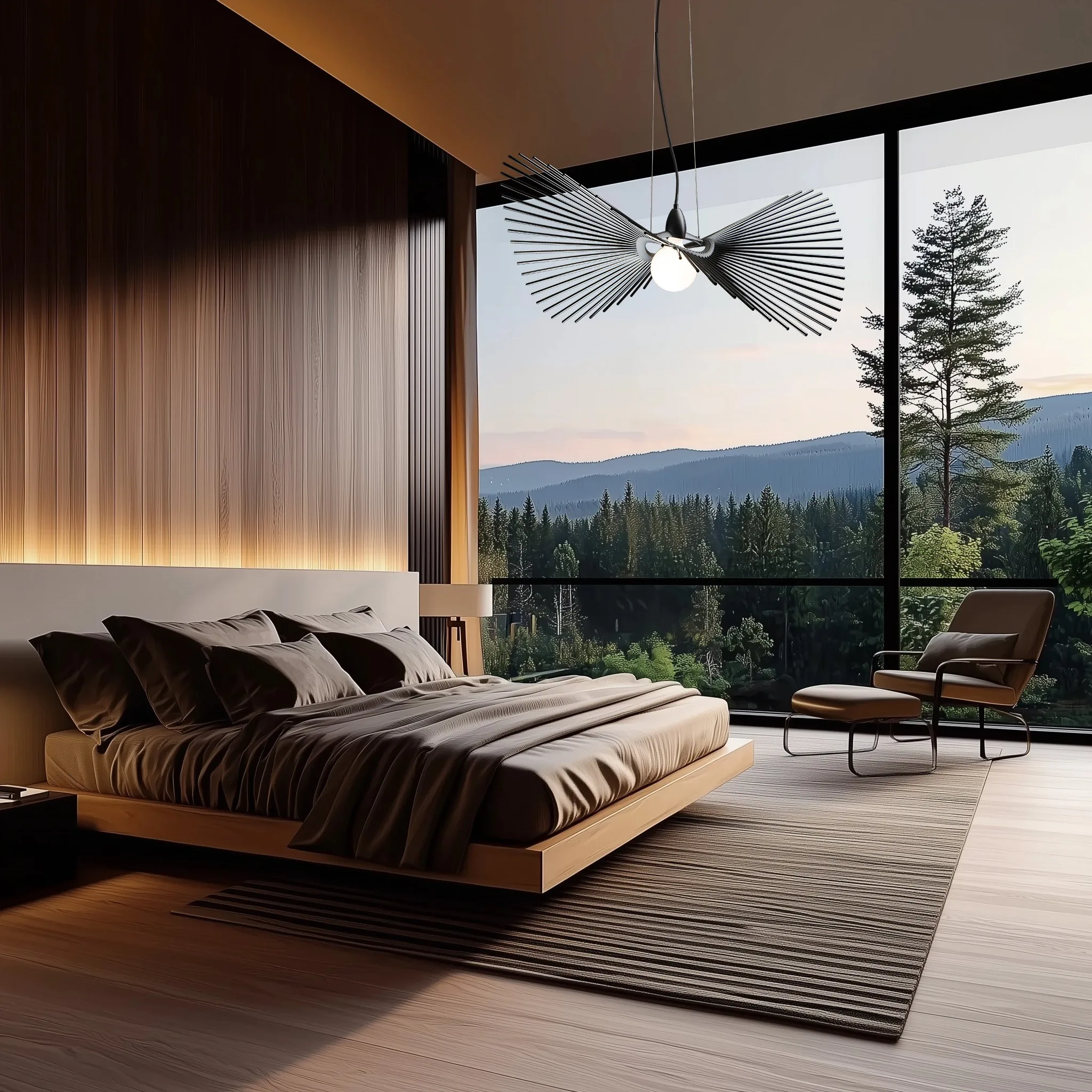Model 8 pendant light in an interior, photo 3
