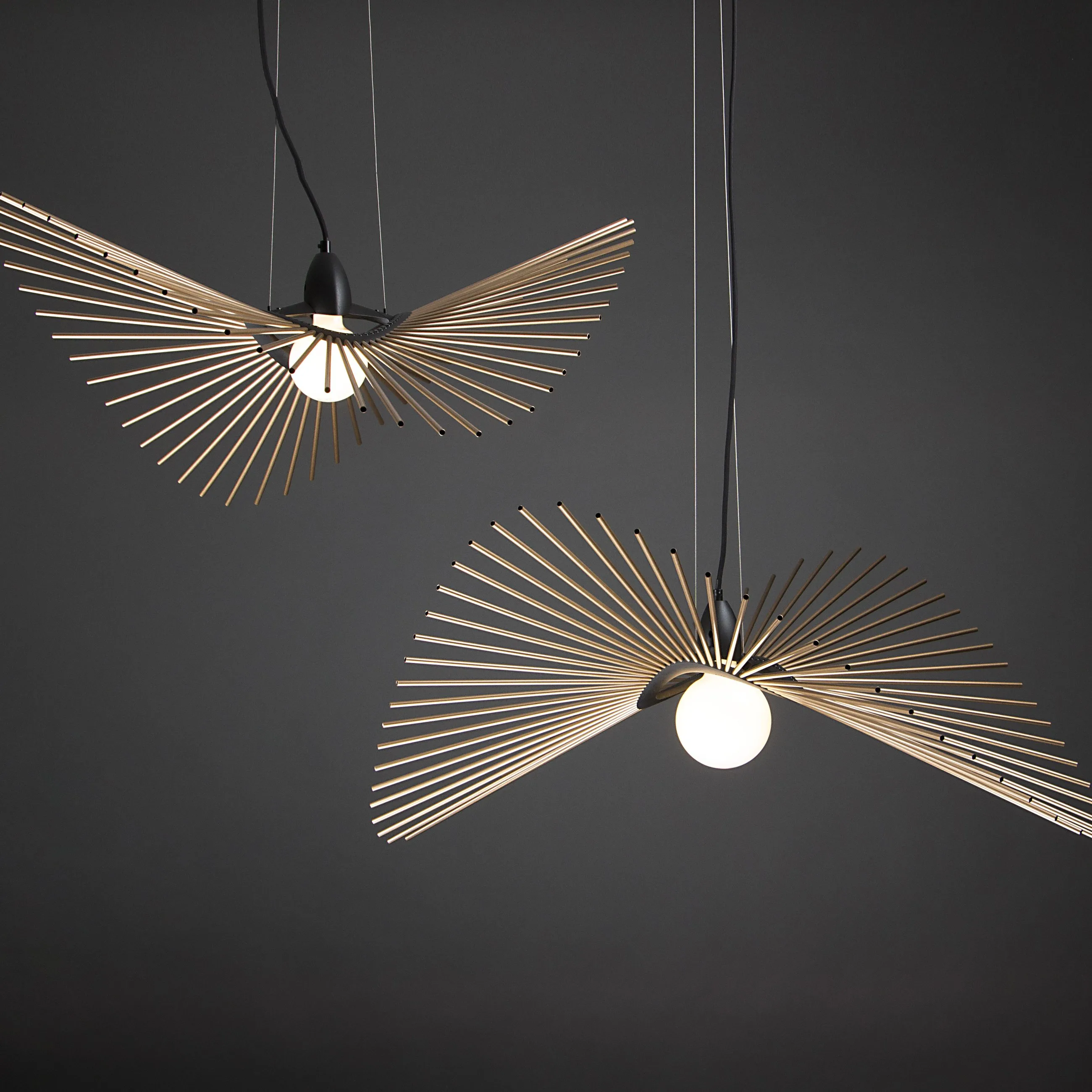 Model 8 pendant light, studio photo 2