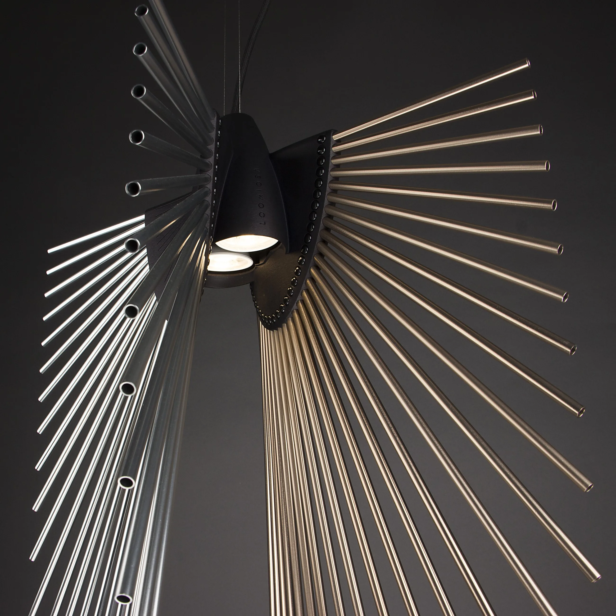 Quadra pendant light, studio photo 1